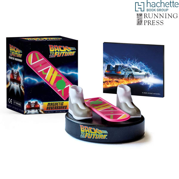 Running Press Back to the Future Mini Hoverboard with Magnetic Sneakers